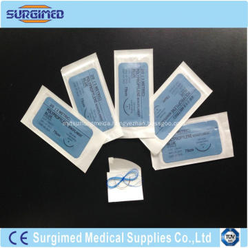 Coated Polyglycolic Acid Sutures With Needle